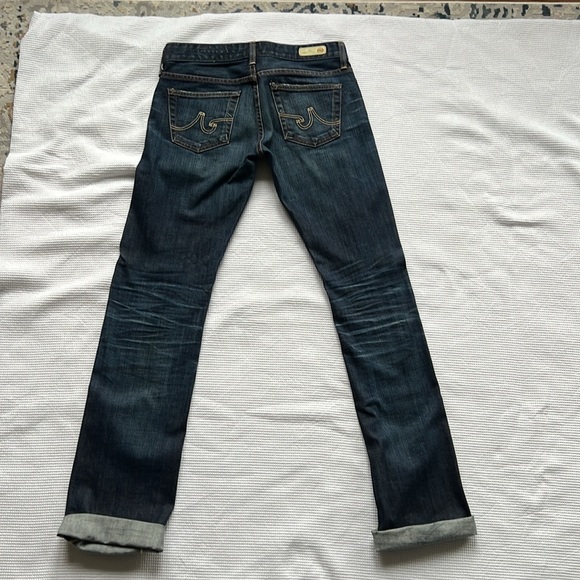 Adriano Goldschmied distressed jeans, size 26R, tomboy boyfriend fit - Picture 10 of 12